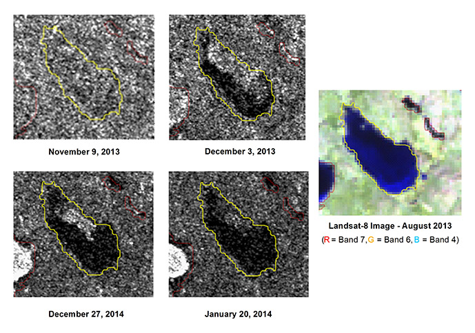 Research on the monitoring of lake ice published in Canadian Journal of Remote Sensing