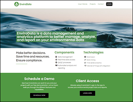 EnviroData website