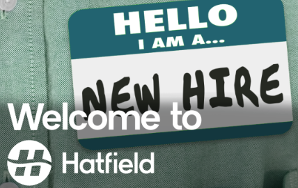 Hatfield welcomes all new staff in Vancouver, and Fort McMurray! 