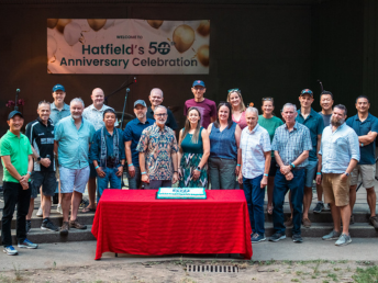 Hatfield celebrates 50th anniversary with staff, family, and friends!