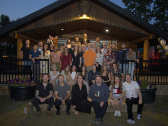 Hatfield’s Fort McMurray office celebrates 50th anniversary with staff, family, and friends!