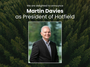 Hatfield announces Martin Davies as our new President